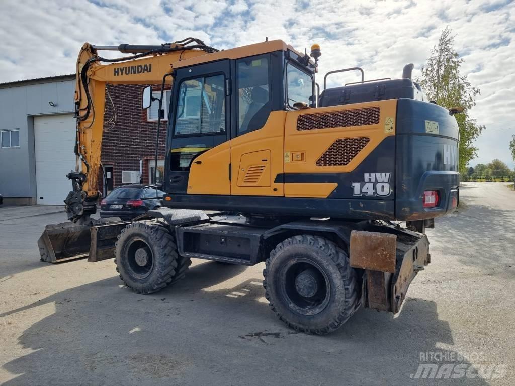 Hyundai HW 140 Escavatori gommati