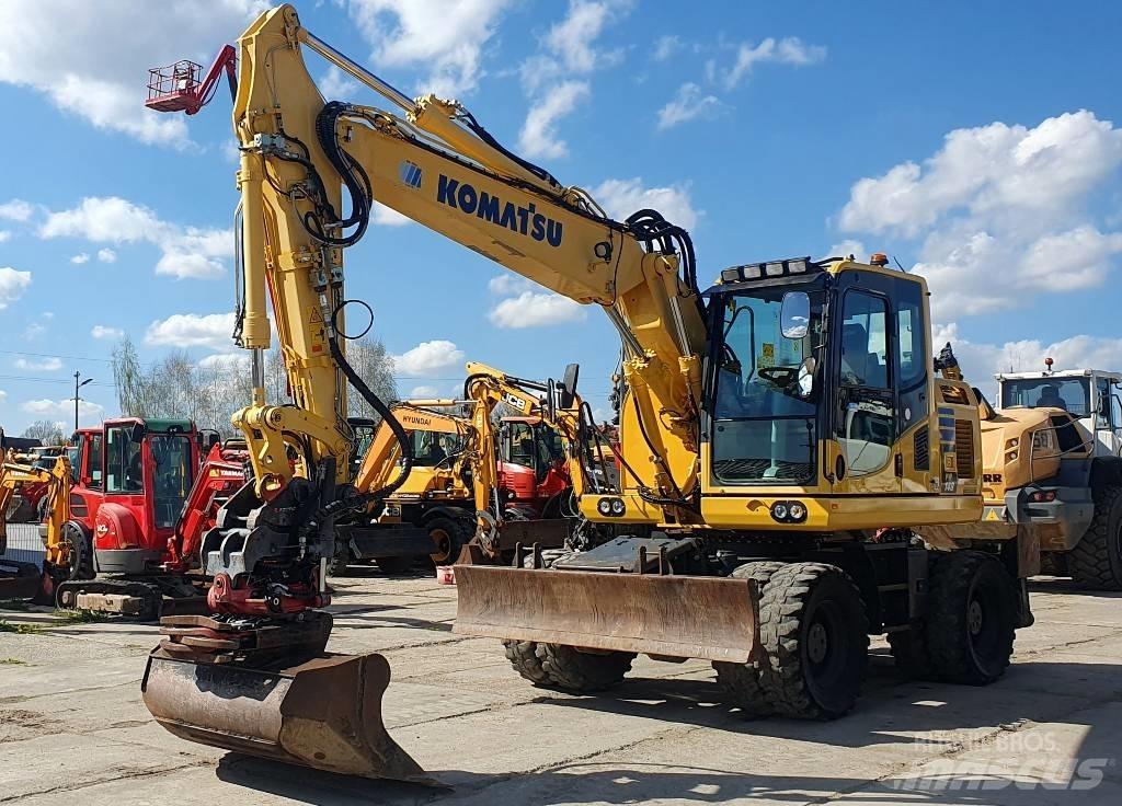 Komatsu PW148-10 Escavatori gommati
