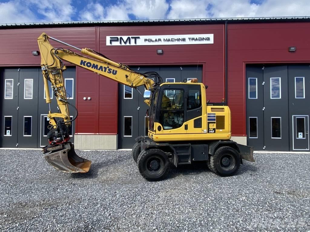 Komatsu PW 148-10 Escavatori gommati