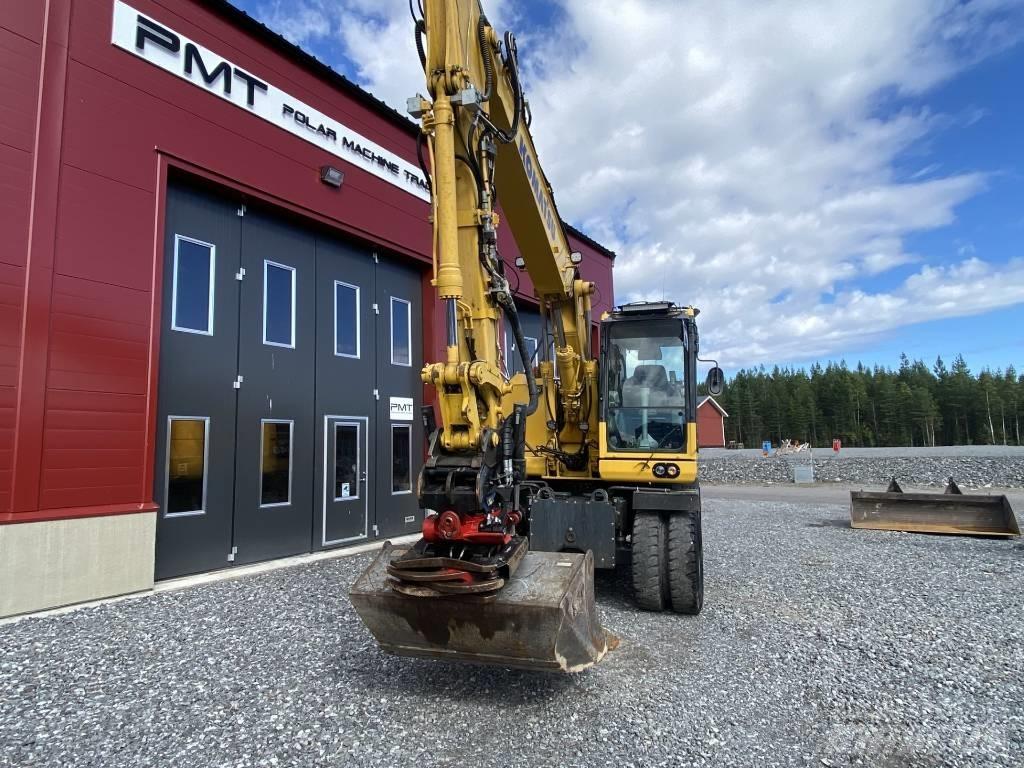 Komatsu PW 148-10 Escavatori gommati