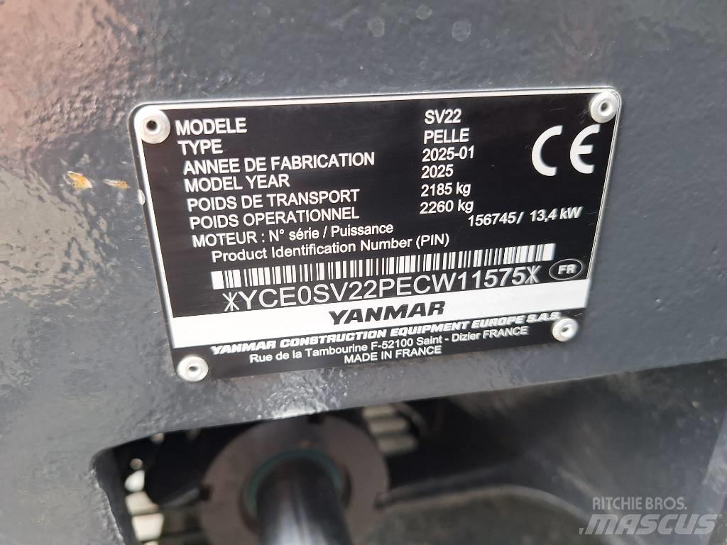 Yanmar SV 22 Miniescavatori