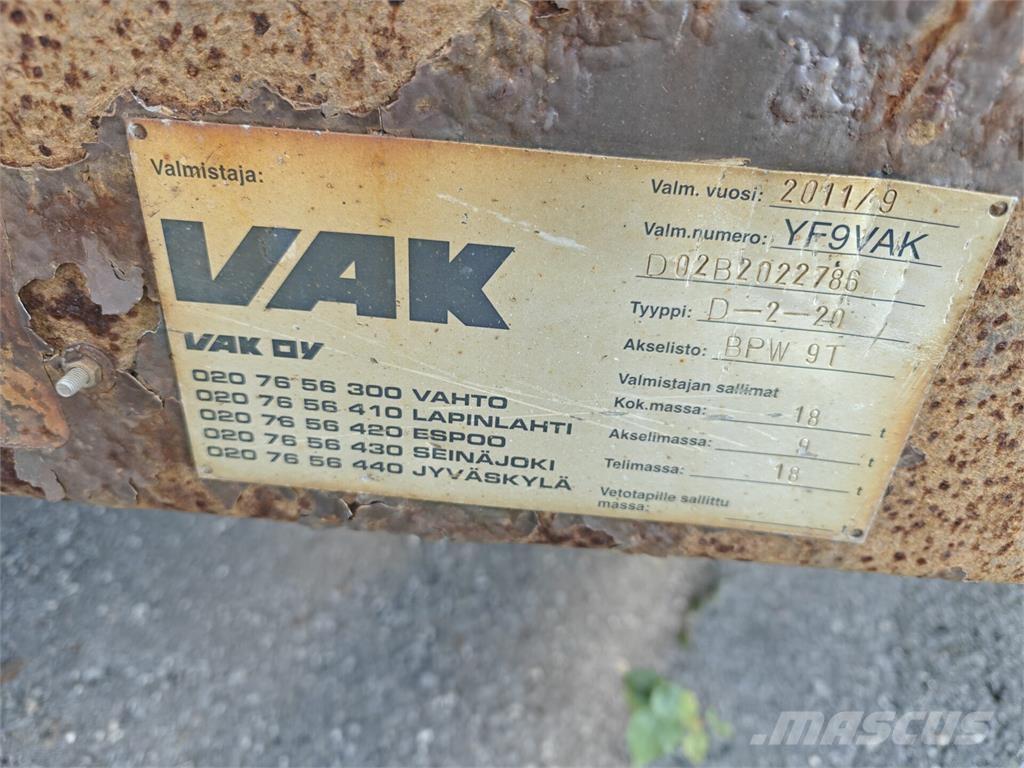 VAK Dolly Carrelli Trailers