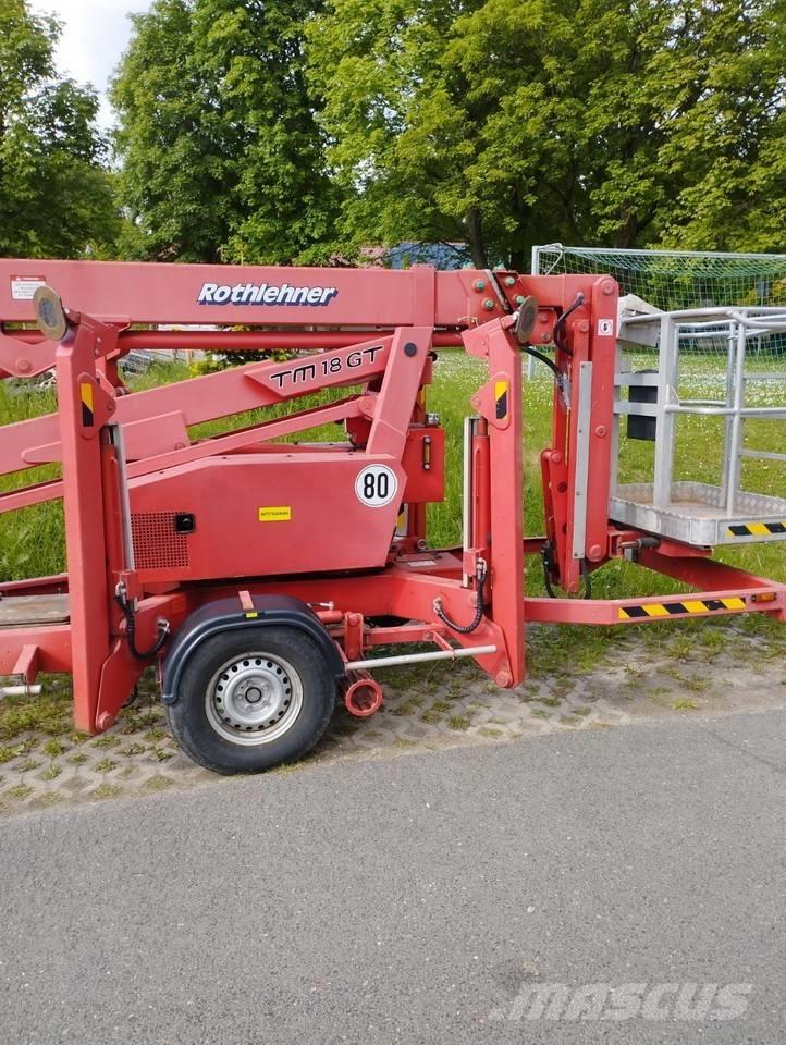 Europelift TM 18 GT Piattaforme aeree su rimorchio