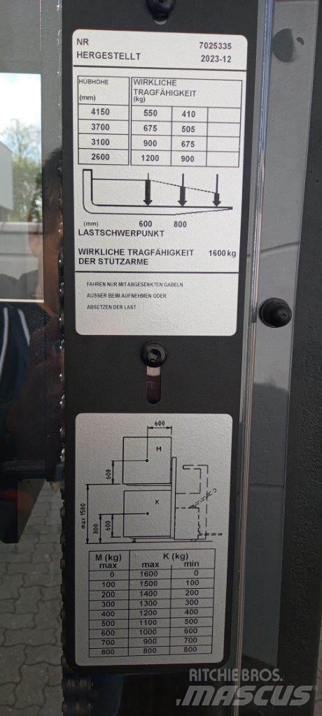 Toyota SWE120L Transpallet uomo a terra