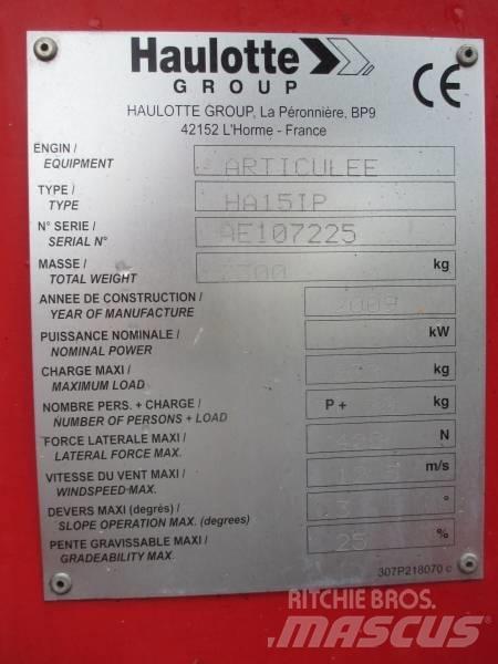 Haulotte HA 15 IP Piattaforme a braccio articolato