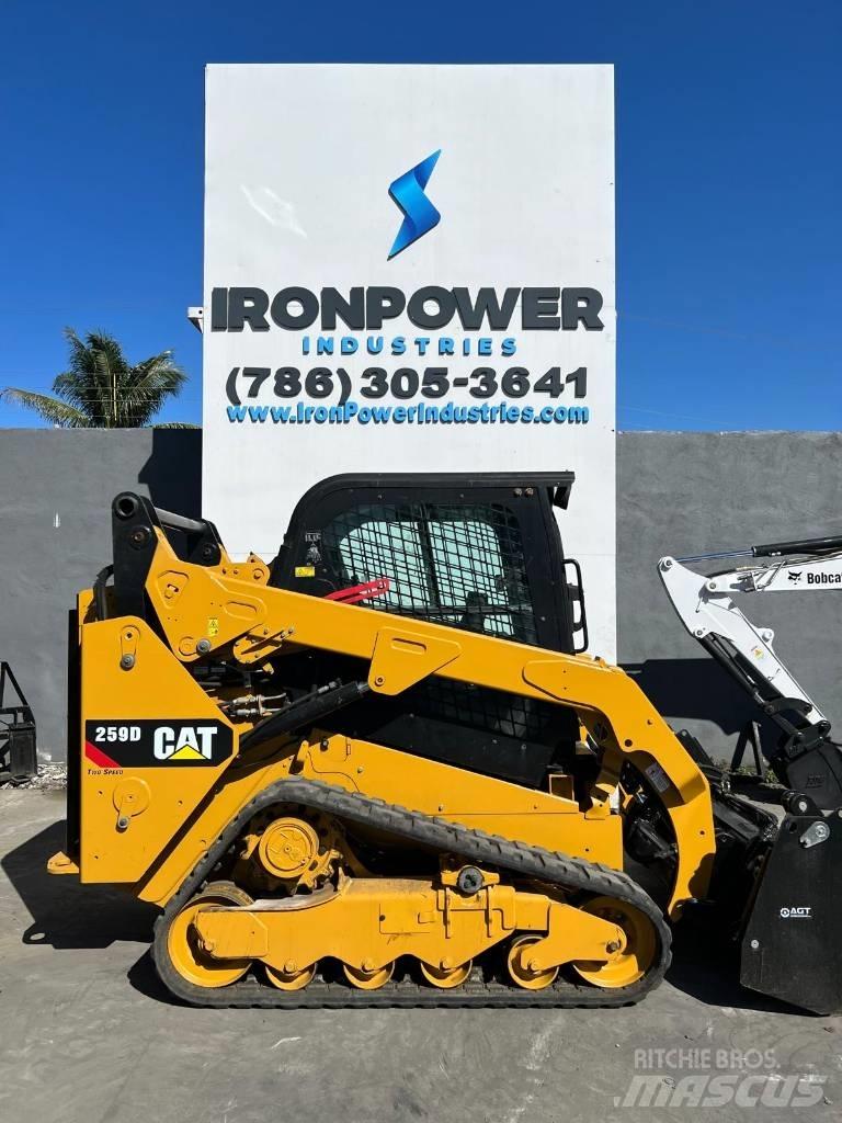 CAT 259 D Mini Pale Gommate