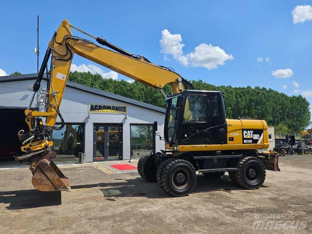 CAT M 316 D Escavatori gommati