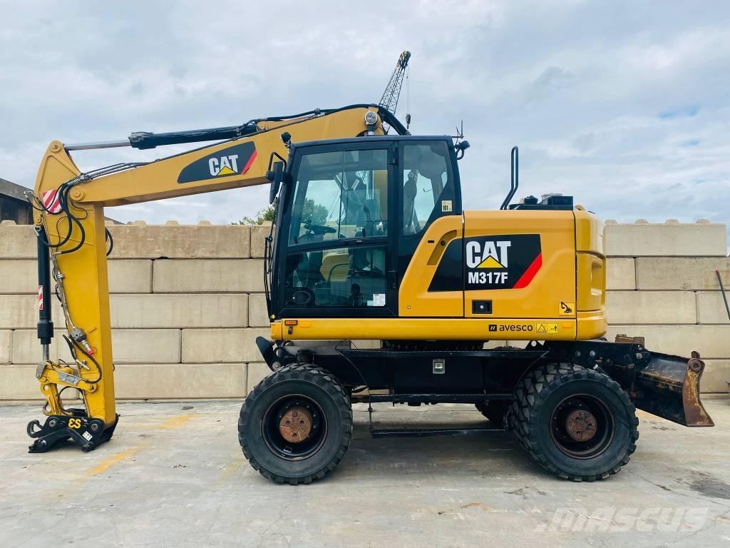 CAT m317f Escavatori gommati