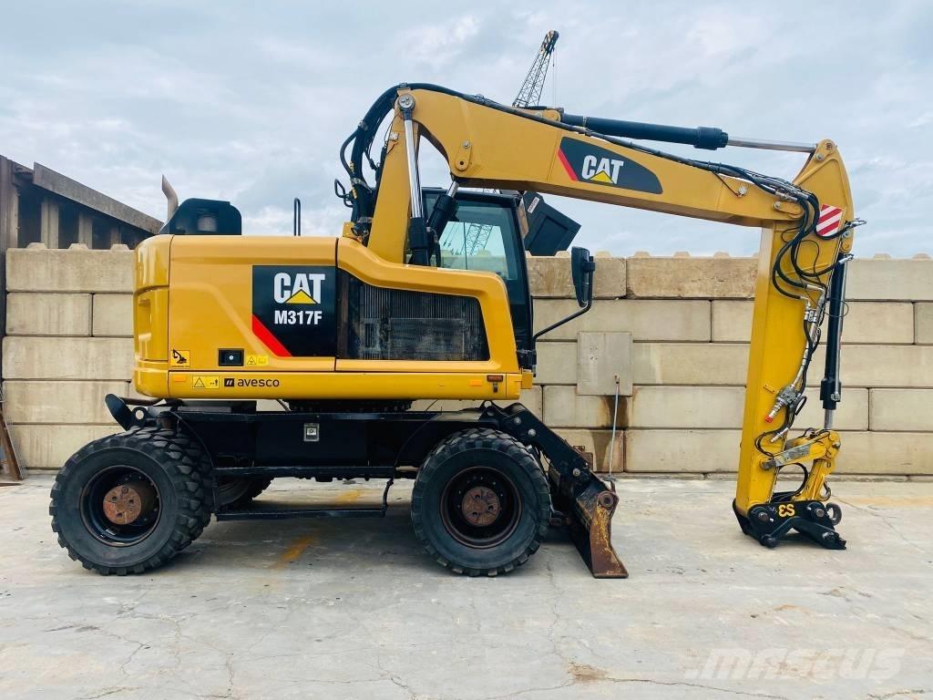 CAT m317f Escavatori gommati