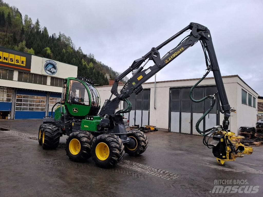John Deere 1170G Abbattitrici, Disboscatrici