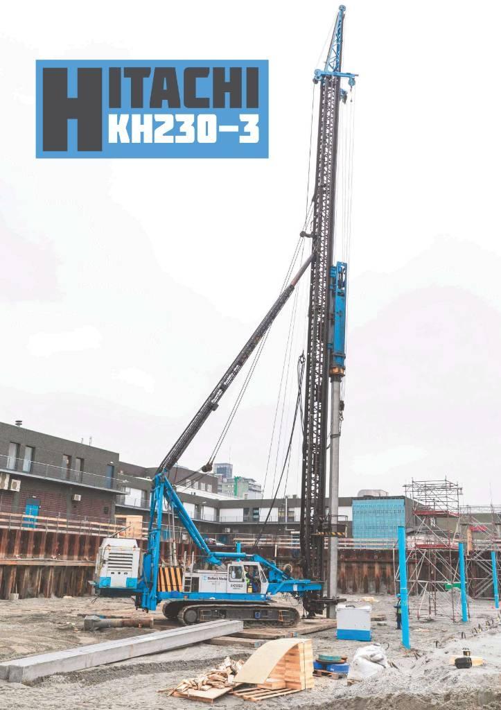 Hitachi KH230-3GLS Trivelle per fondazioni