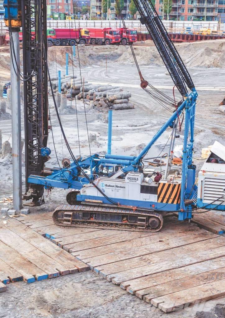 Hitachi KH230-3GLS Trivelle per fondazioni