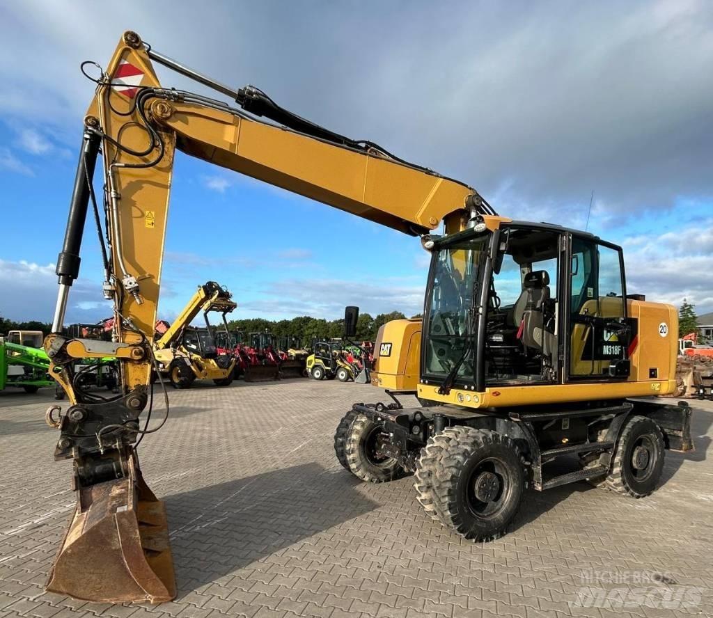 CAT M 318 F Escavatori gommati