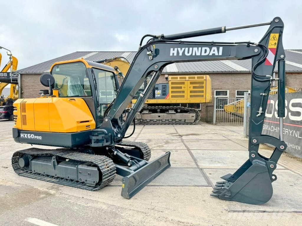 Hyundai HX 60 Pro Miniescavatori