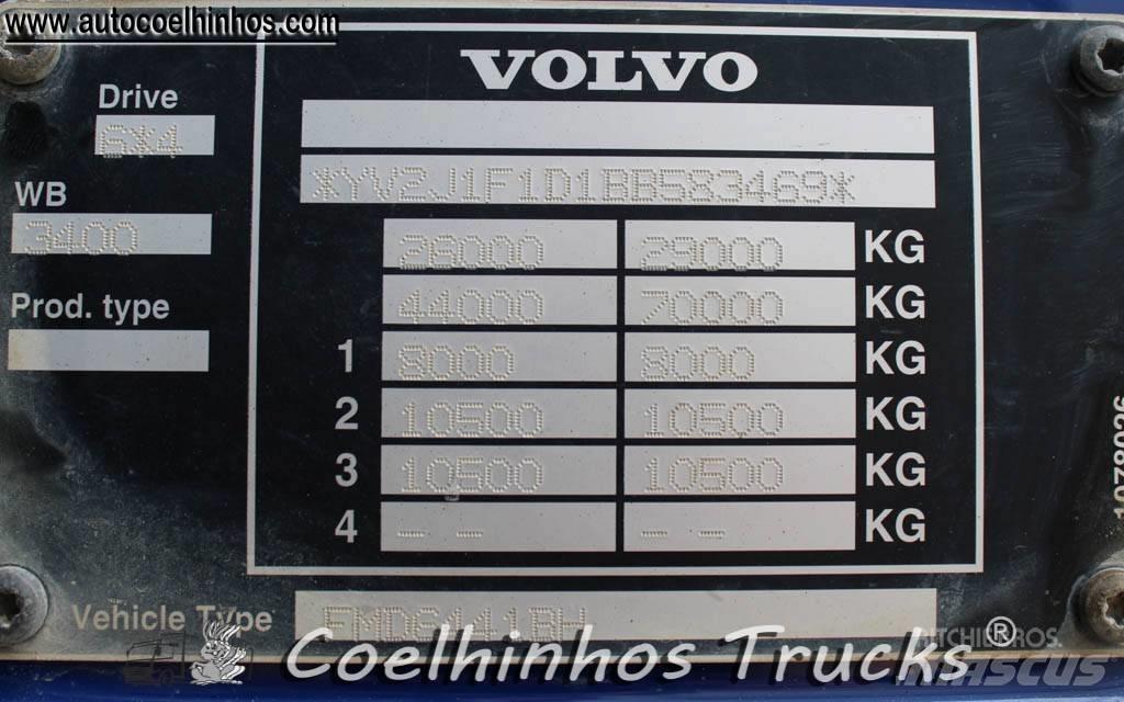 Volvo FMX 410  6x4 Camion ribaltabili