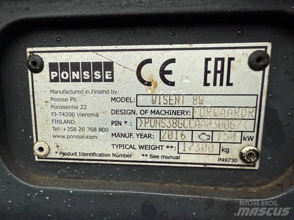 Ponsse WISENT 8W Forwarder
