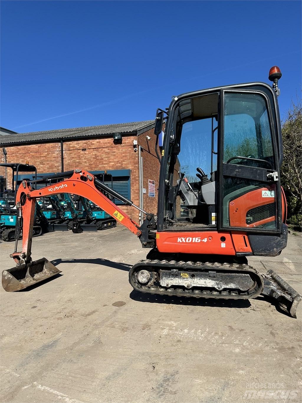 Kubota KX 016-4 Miniescavatori