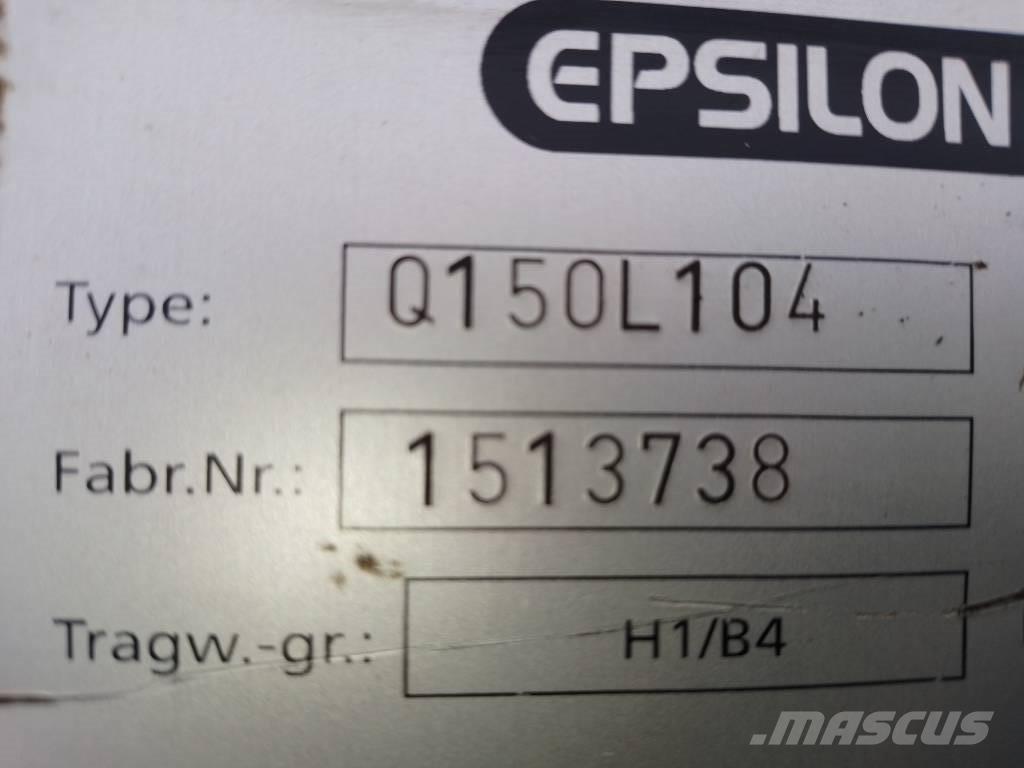 Epsilon Q 150 L104 Gru per legname