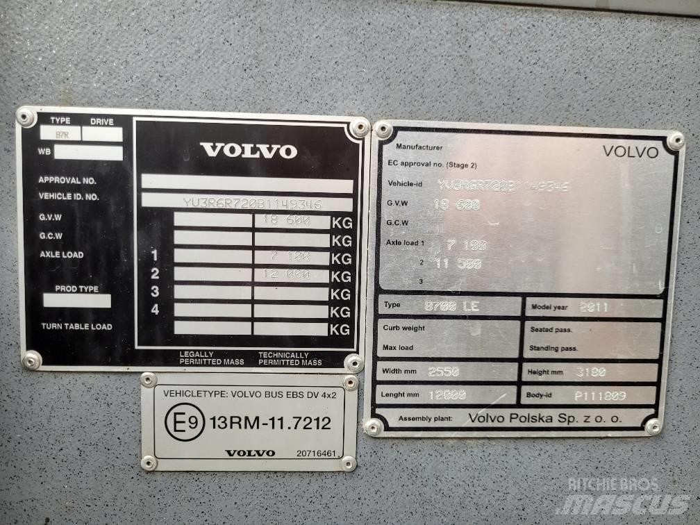 Volvo B7RLE 8700 EEV Autobus urbani
