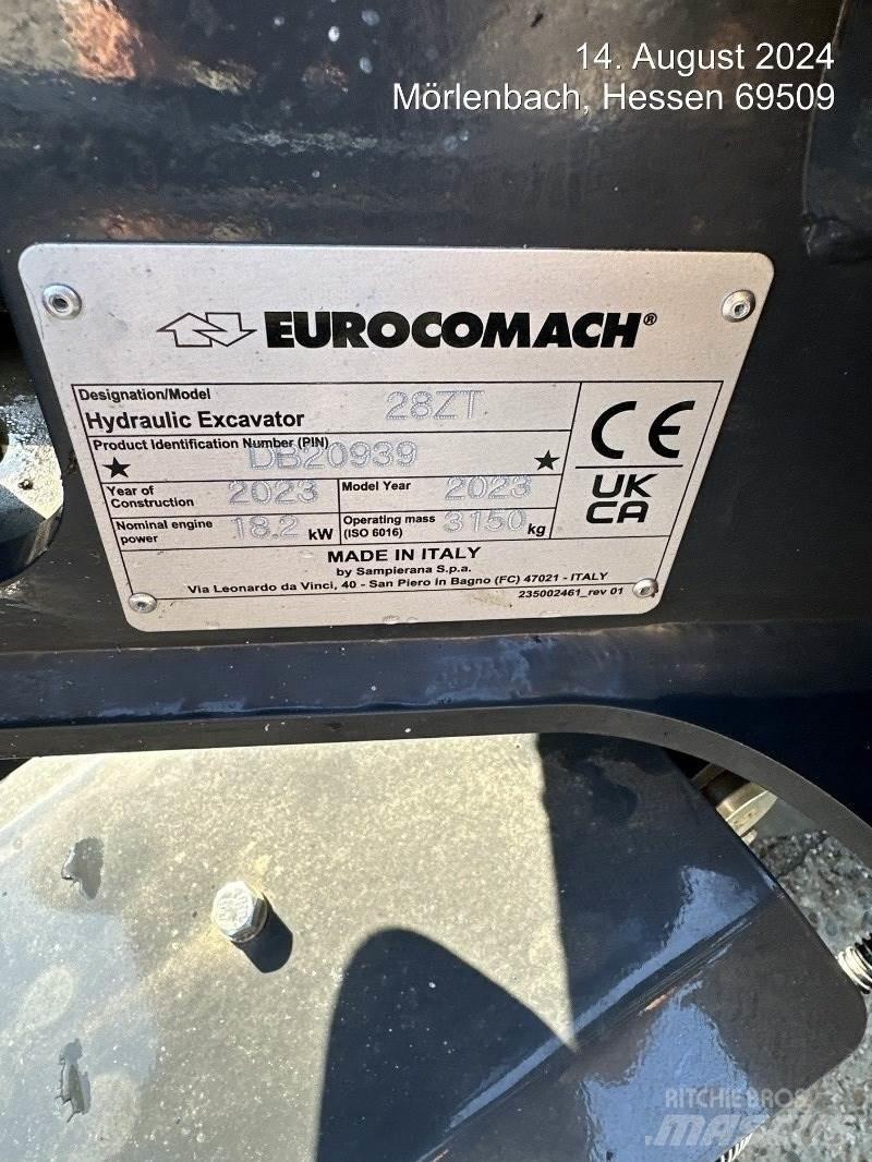 Eurocomach 28ZT Miniescavatori