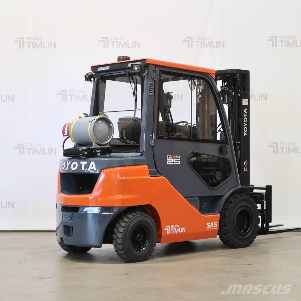 Toyota 02-8FGF25 Carrelli elevatori GPL