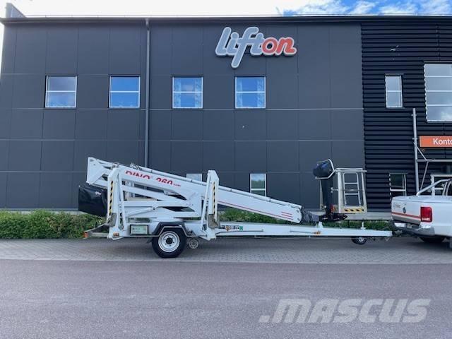 Dino 260 XTD Skylift Piattaforme aeree su rimorchio