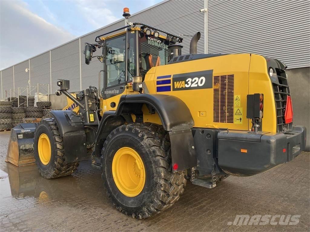 Komatsu WA320-8EO Pale gommate
