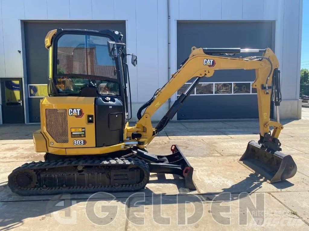 CAT 303 - 3 Buckets Miniescavatori