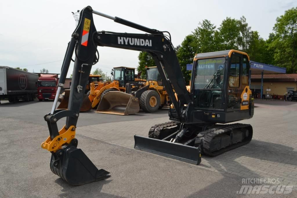 Hyundai HX 55 Miniescavatori