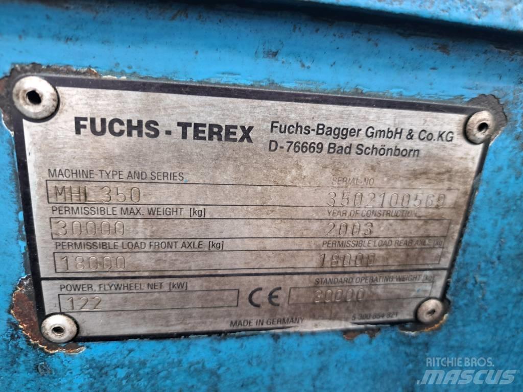 Fuchs MHL350C FQC Movimentazione rifiuti