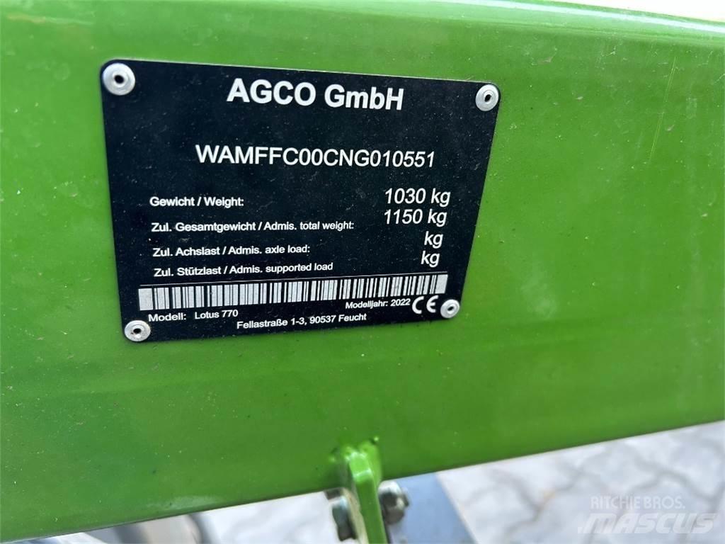 Fendt Lotus 770 Ranghinatori