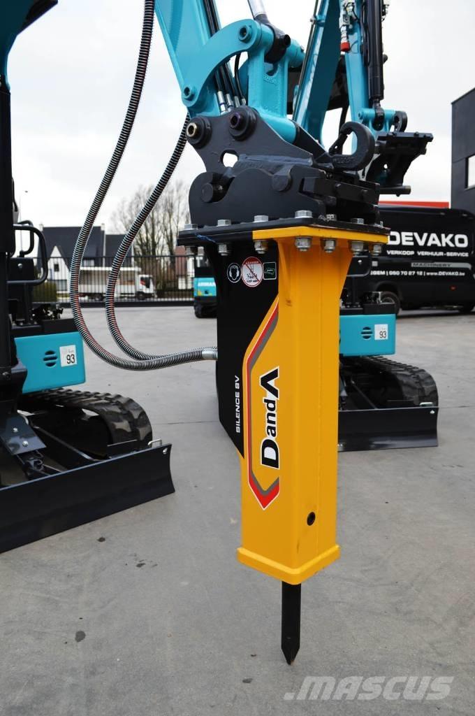  D&A hydr. breekhamers Martelli - frantumatori