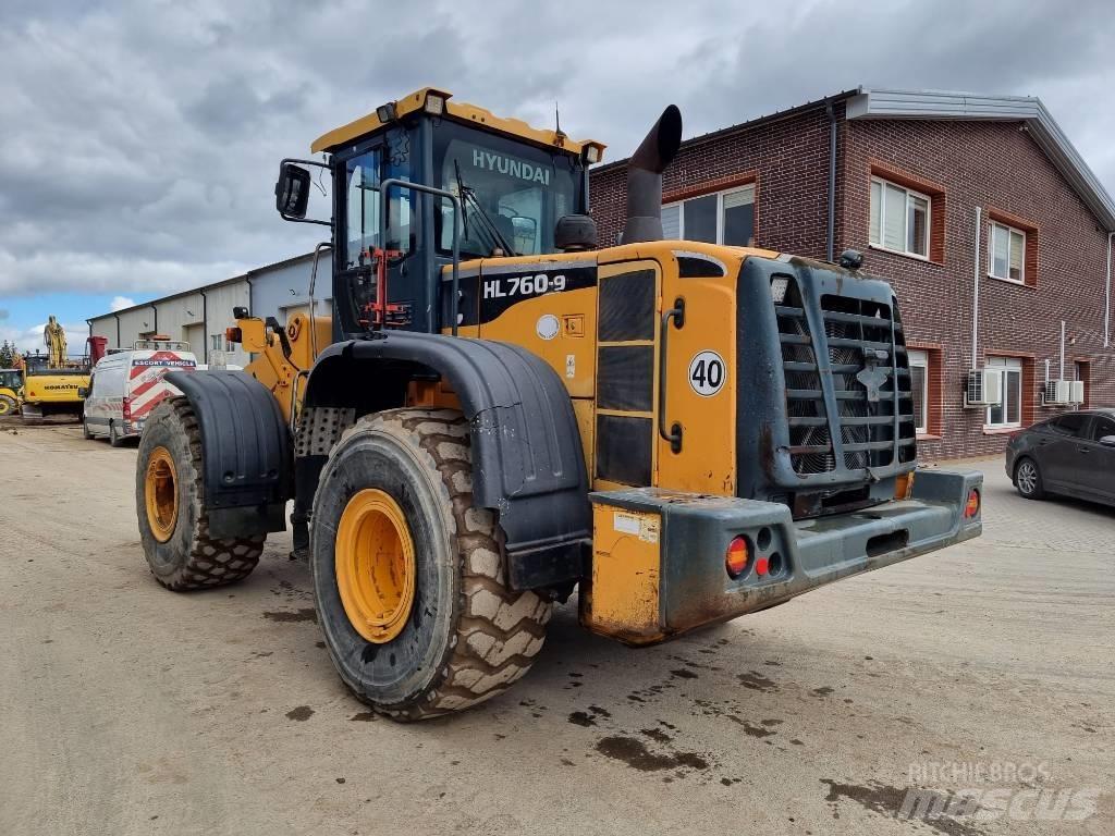 Hyundai HL 760-9 Pale gommate