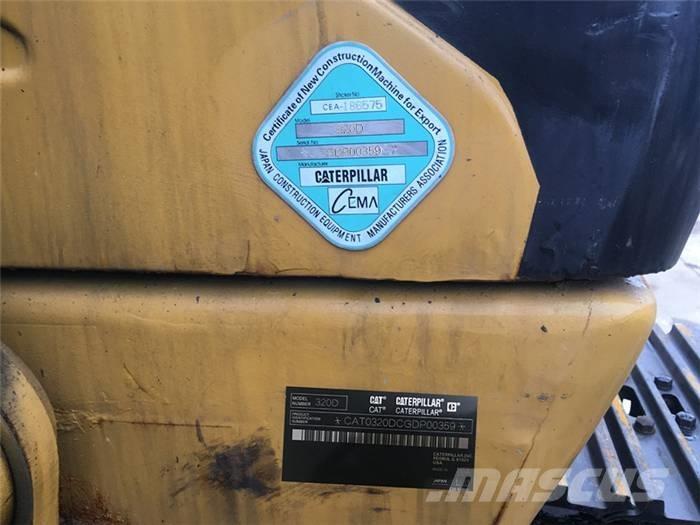CAT 320 D Escavatori cingolati