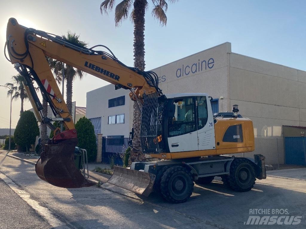 Liebherr A918 Escavatori gommati