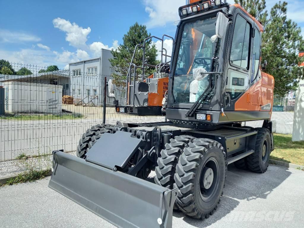 Doosan DX165WR-7K Escavatori gommati