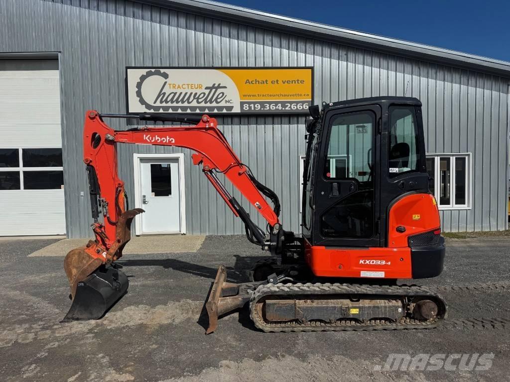 Kubota KX 033-4 Miniescavatori