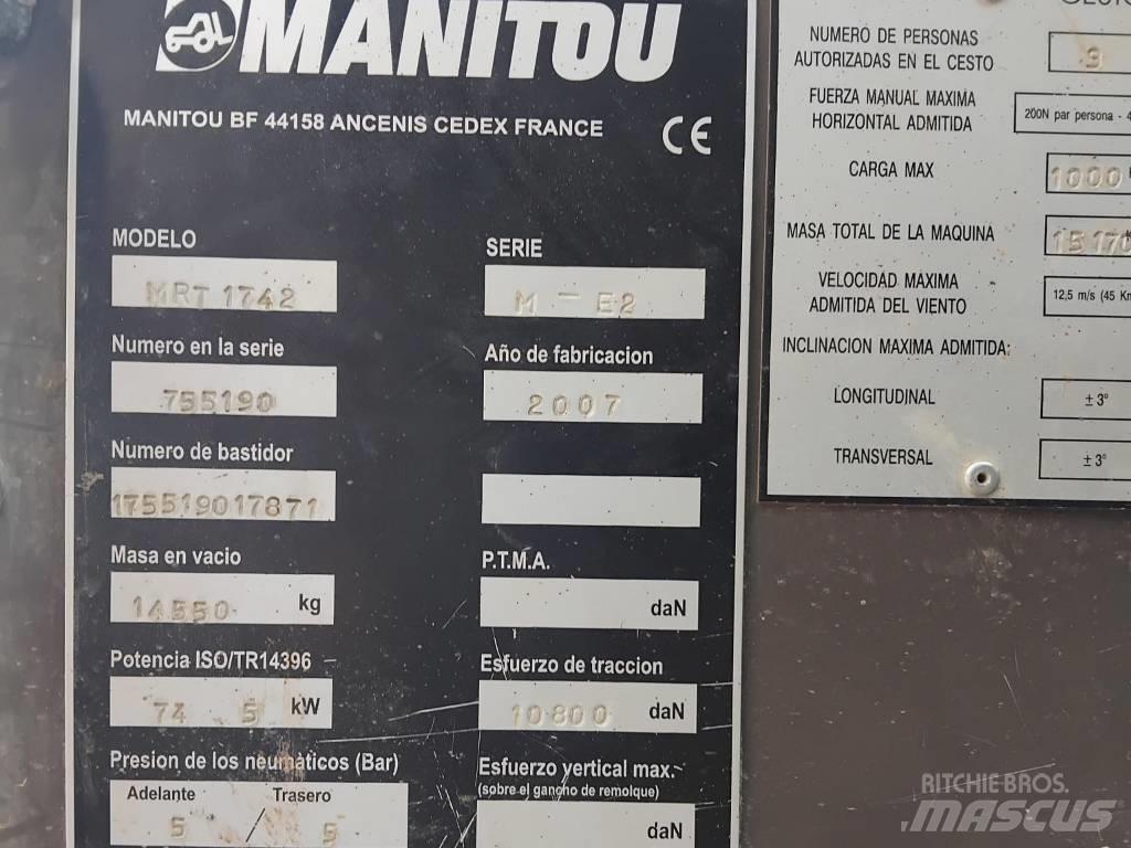 Manitou MRT1742 Sollevatori telescopici