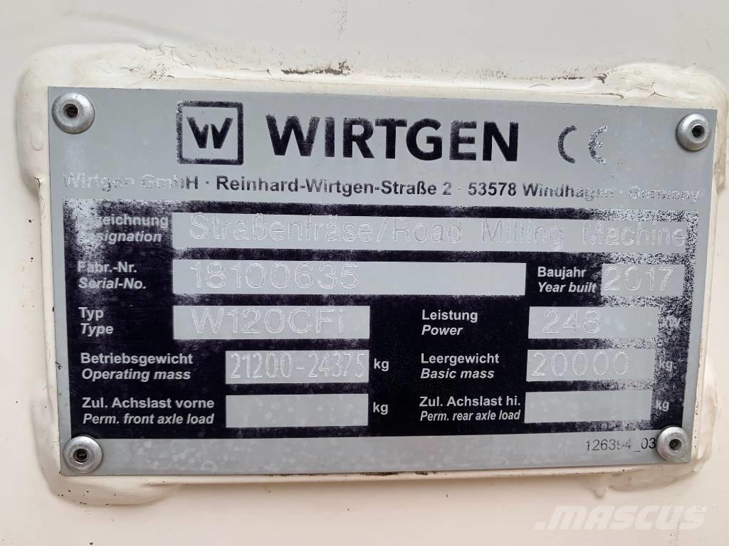 Wirtgen W 120 CFi Fresa a freddo per asfalto