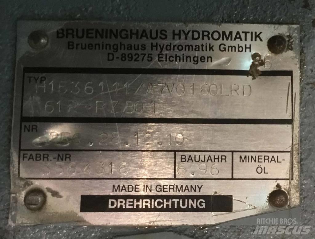 Hydromatik A7V160LRD Componenti idrauliche