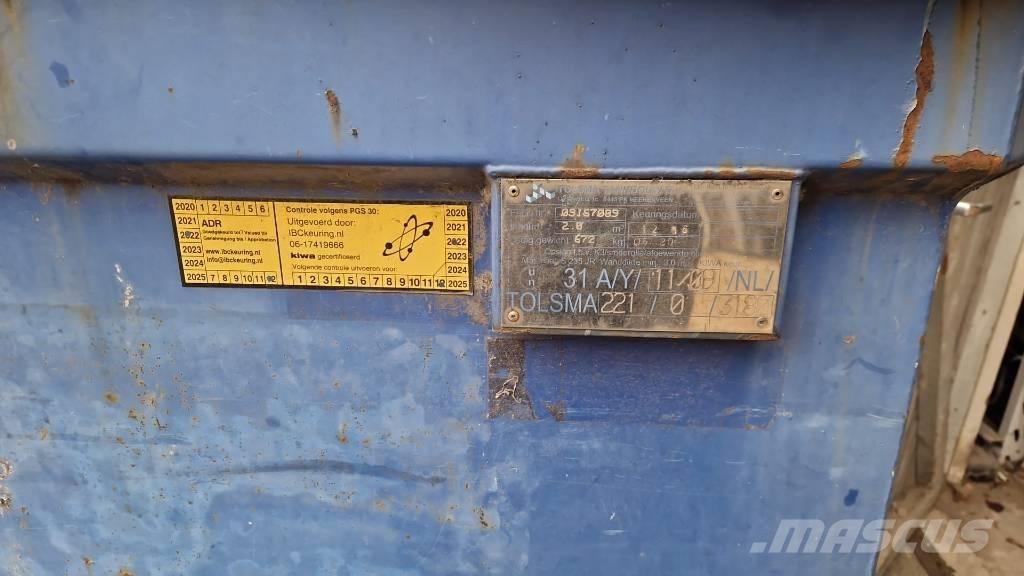  tolsma brandstoftank Movimentazione materiali altro