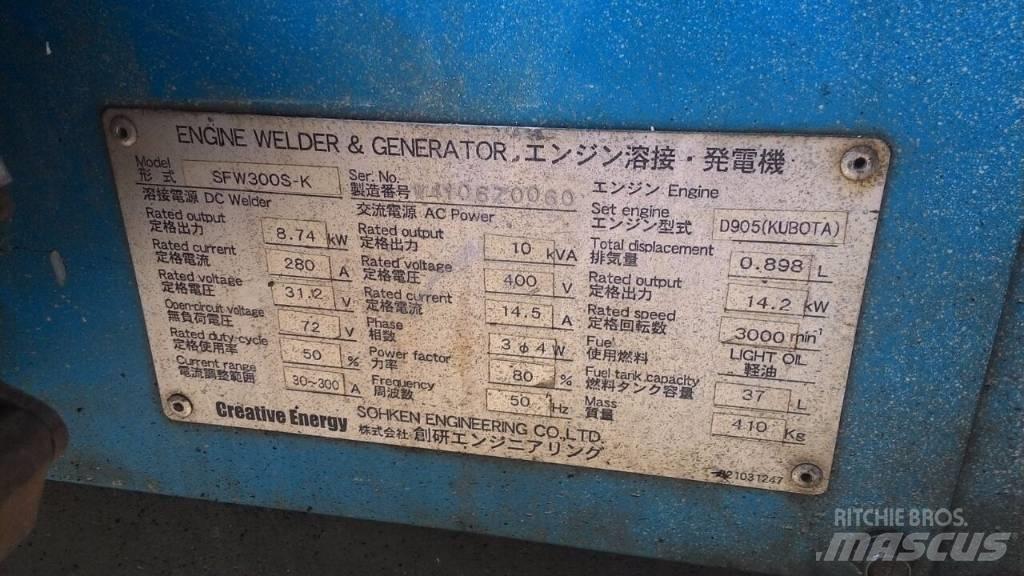  SOHKEN SFW300S-K Attrezzature per saldature