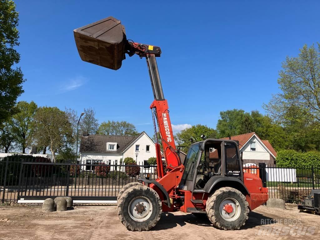 Manitou mla627T Pale gommate telescopiche
