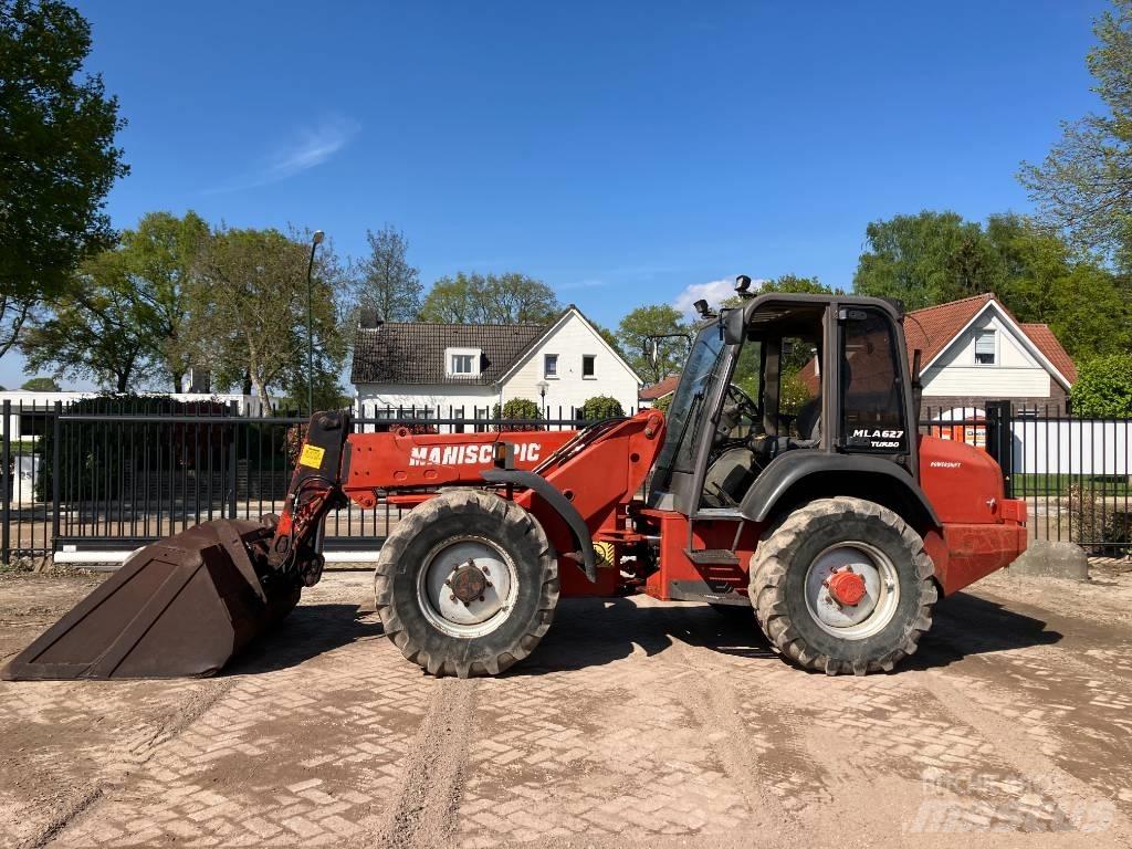 Manitou mla627T Pale gommate telescopiche