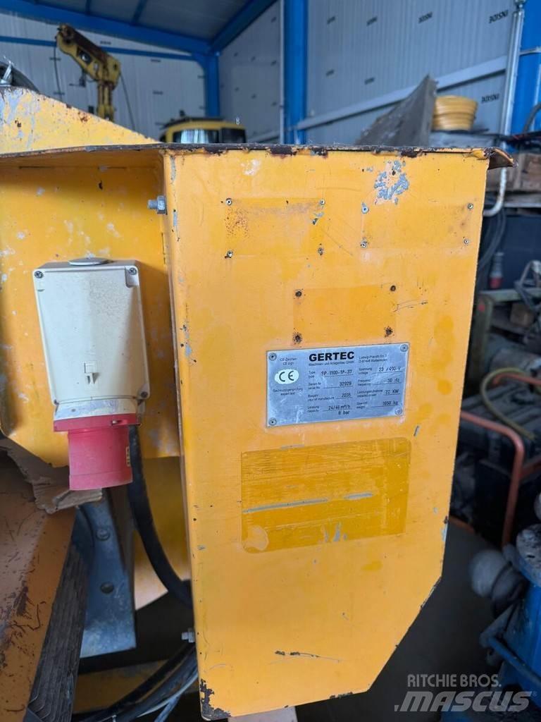 GERTEC SP 1100 Autopompe per calcestruzzo