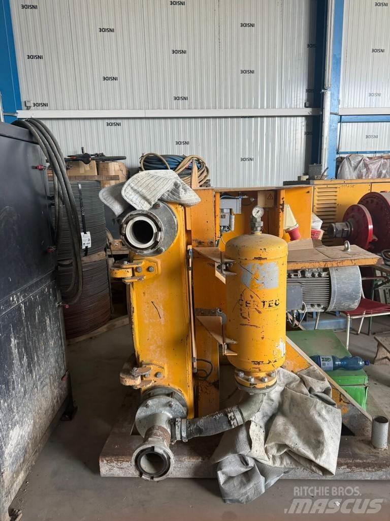 GERTEC SP 1100 Autopompe per calcestruzzo