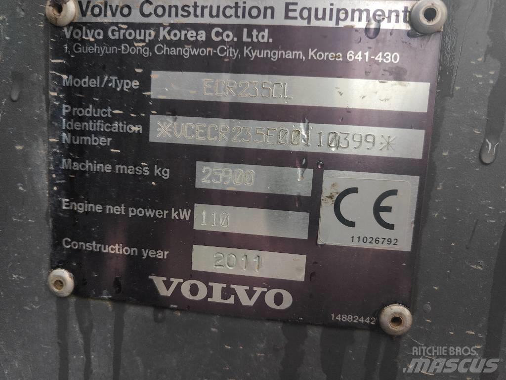Volvo ECR 235 C L Escavatori cingolati