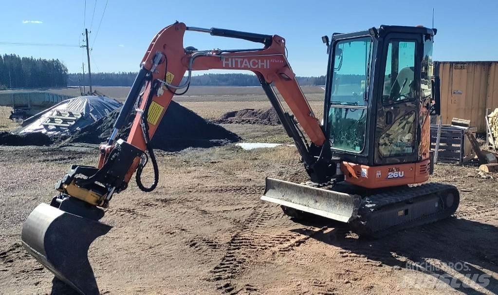 Hitachi Zaxis 26 U Miniescavatori