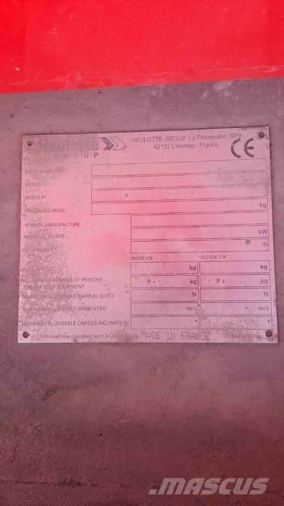 Haulotte Compact 12 Piattaforme a pantografo