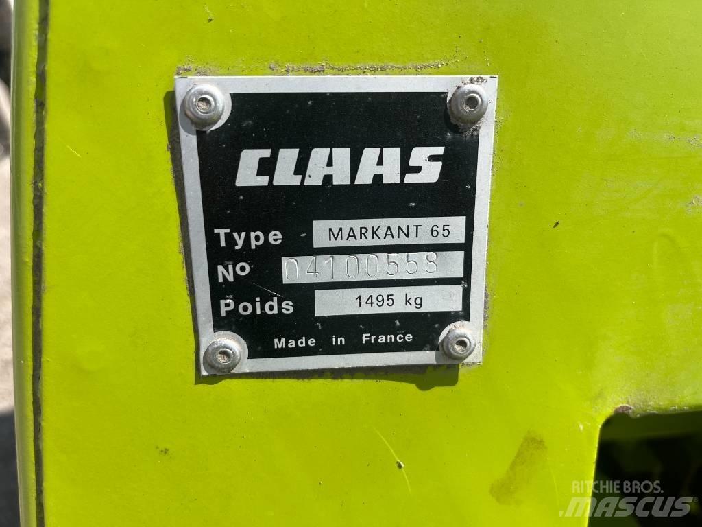 CLAAS Markant 65 Presse quadre